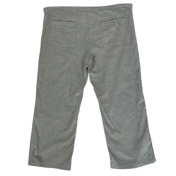 Outdoor Research Hemp Coralie Pants Roll Up Pull On Drawstring Sz 6 Sustainable - Picture 4 of 12